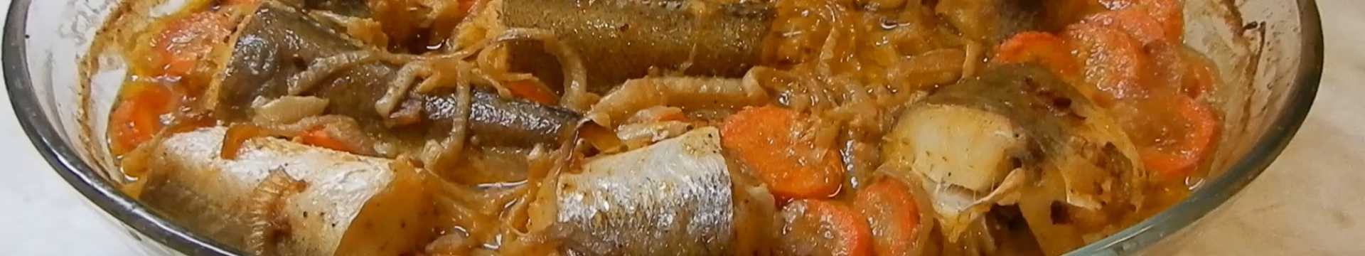 Merlu aux légumes et à la crème fraîche