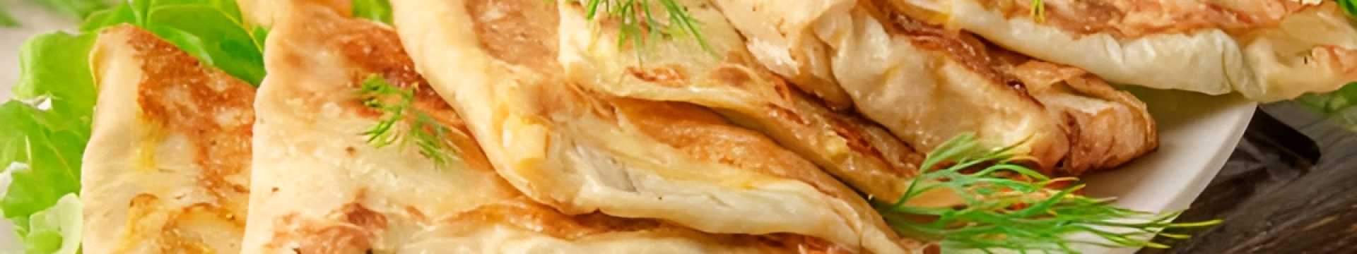 Tartes à pain plat cuites à la friteuse à air