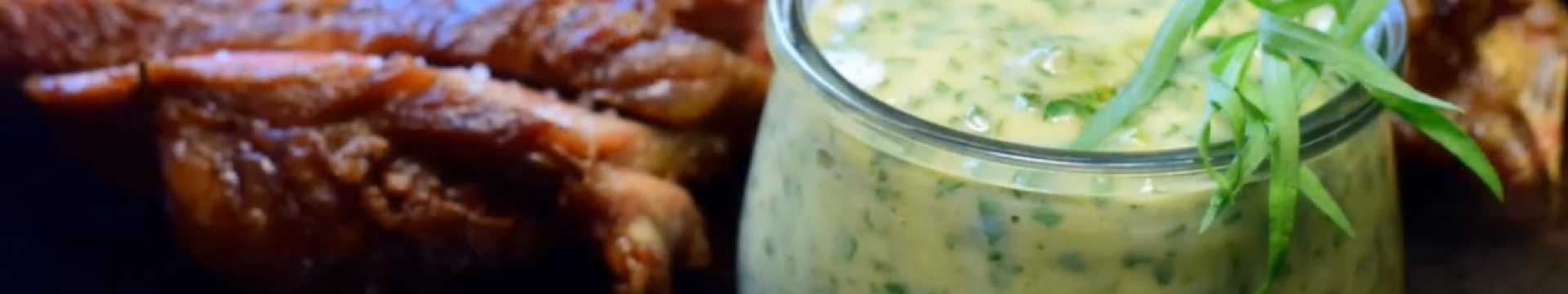 Sauce béarnaise pour la viande